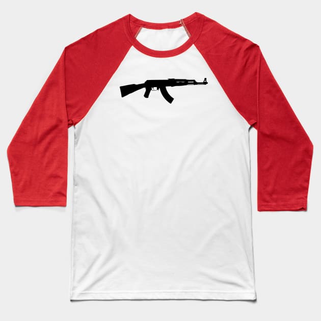 Ak 47 Baseball T-Shirt by GreenGuyTeesStore